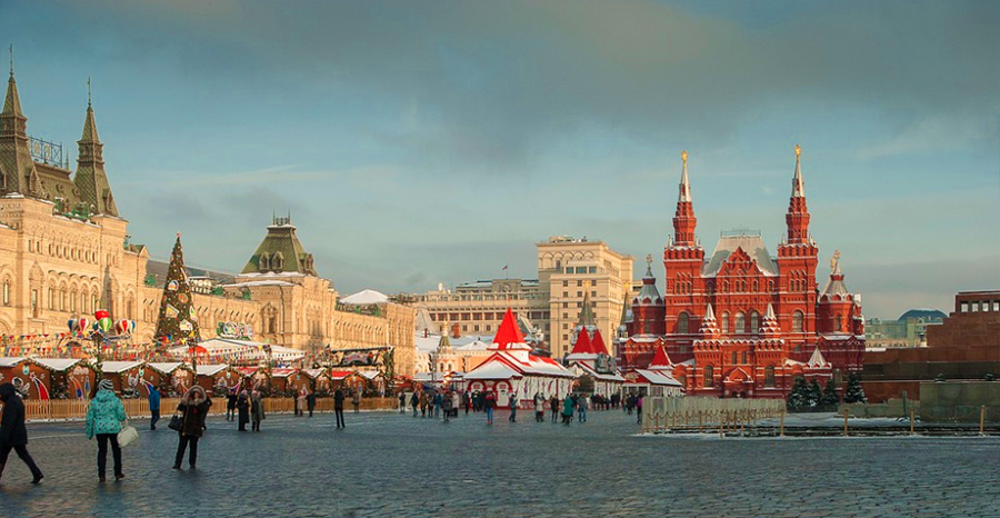 kremlin red square in moscow russia